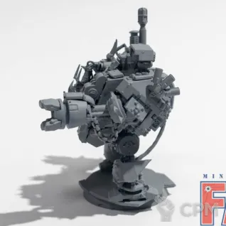 Описание картинки Big Mek in Mega Armour Kitbash (конверсия, собран) от MiniaturesFAN по цене 2 464руб | Свободный Рынок Миниатюр - СРМ
