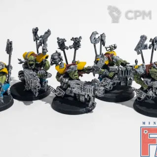 Описание картинки Flash Gitz (собраны, начат покрас) от MiniaturesFAN по цене 7 044руб | Свободный Рынок Миниатюр - СРМ
