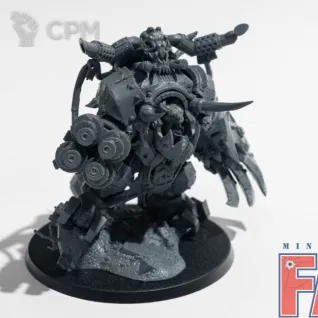 Описание картинки Ghazghkull Thraka (собран) от MiniaturesFAN по цене 8 400руб | Свободный Рынок Миниатюр - СРМ