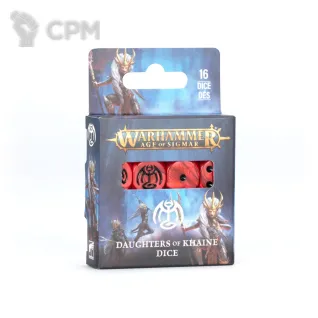 Описание картинки [ПРЕДЗАКАЗ] Daughters of Khaine Dice Set от MiniaturesFAN по цене 4 149руб | Свободный Рынок Миниатюр - СРМ