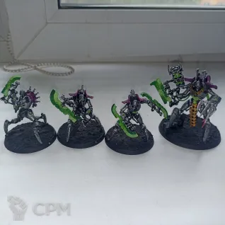 Описание картинки Necron army от Sardin.Ka по цене 30 000руб | Свободный Рынок Миниатюр - СРМ