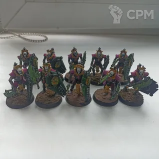Описание картинки Necron army от Sardin.Ka по цене 30 000руб | Свободный Рынок Миниатюр - СРМ