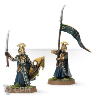 Описание картинки [ПРЕДЗАКАЗ] Elf Command от MiniaturesFAN по цене 2 553руб | Свободный Рынок Миниатюр - СРМ