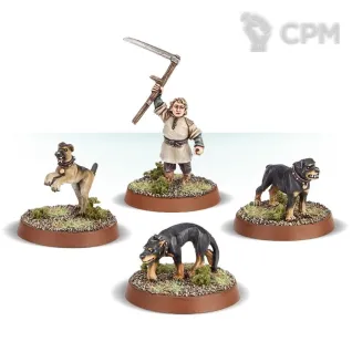 Описание картинки [ПРЕДЗАКАЗ] Farmer Maggot &amp; Hounds от MiniaturesFAN по цене 2 553руб | Свободный Рынок Миниатюр - СРМ
