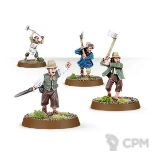 Описание картинки [ПРЕДЗАКАЗ] Hobbit Militia от MiniaturesFAN по цене 2 553руб | Свободный Рынок Миниатюр - СРМ