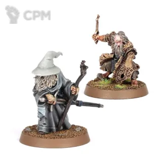 Описание картинки [ПРЕДЗАКАЗ] Thrain the Broken and Gandalf the Grey от MiniaturesFAN по цене 4 043руб | Свободный Рынок Миниатюр - СРМ