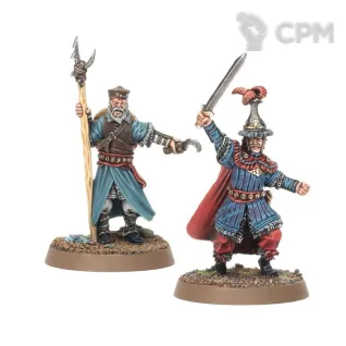 Описание картинки [ПРЕДЗАКАЗ] Lake-town Captains от MiniaturesFAN по цене 4 043руб | Свободный Рынок Миниатюр - СРМ