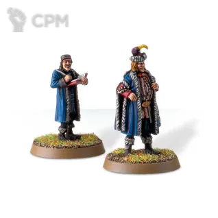 Описание картинки [ПРЕЗАКАЗ] The Master of Lake-town and Alfrid the Councilor от MiniaturesFAN по цене 5 532руб | Свободный Рынок Миниатюр - СРМ