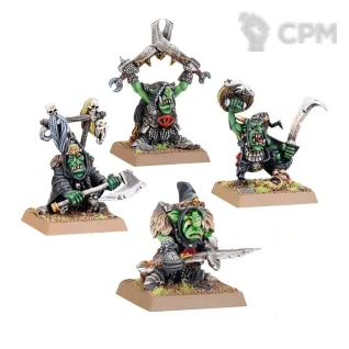 Описание картинки [ПРЕДЗАКАЗ] Night Goblin Bosses от MiniaturesFAN по цене 5 532руб | Свободный Рынок Миниатюр - СРМ