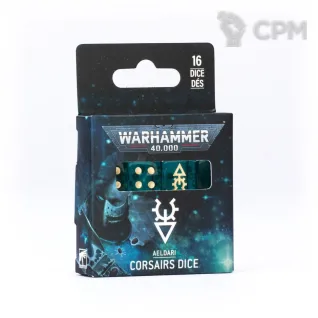 Описание картинки [ПРЕДЗАКАЗ] Aeldari Corsairs Dice Set от MiniaturesFAN по цене 4 149руб | Свободный Рынок Миниатюр - СРМ