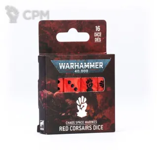 Описание картинки [ПРЕДЗАКАЗ]Red Corsairs Dice Set от MiniaturesFAN по цене 4 149руб | Свободный Рынок Миниатюр - СРМ
