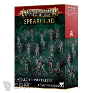 Описание картинки [Предзаказ] Spearhead: Ossiarch Bonereapers – Kavalos Vanguard от MiniaturesFAN по цене 21 300руб | Свободный Рынок Миниатюр - СРМ