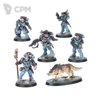 Описание картинки [Предзаказ] Kill Team: Wolf Scouts от MiniaturesFAN по цене 10 100руб | Свободный Рынок Миниатюр - СРМ