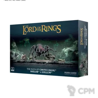 Описание картинки [ПРЕДЗАКАЗ] The Path of Cirith Ungol: Shelob &amp; Gollum от MiniaturesFAN по цене 5 460руб | Свободный Рынок Миниатюр - СРМ