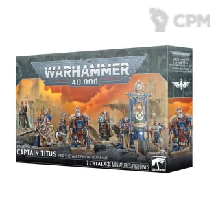 Описание картинки [ПРЕДЗАКАЗ] Captain Titus and The Wardens of Ultramar от MiniaturesFAN по цене 10 533руб | Свободный Рынок Миниатюр - СРМ
