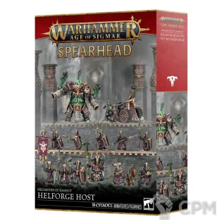 Описание картинки [Предзаказ] Spearhead: Helsmiths of Hashut – Helforge Host от MiniaturesFAN по цене 21 200руб | Свободный Рынок Миниатюр - СРМ