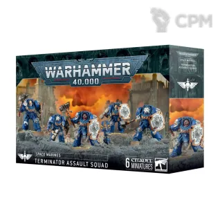 Описание картинки [ПРЕДЗАКАЗ] Terminator Assault Squad от MiniaturesFAN по цене 10 068руб | Свободный Рынок Миниатюр - СРМ