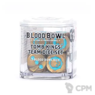 Описание картинки [ПРЕДЗАКАЗ] Tomb Kings Team Dice Set от MiniaturesFAN по цене 3 124руб | Свободный Рынок Миниатюр - СРМ