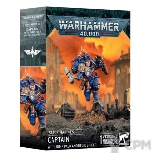 Описание картинки [ПРЕДЗАКАЗ] Captain with Jump Pack and Relic Shield от MiniaturesFAN по цене 6 708руб | Свободный Рынок Миниатюр - СРМ
