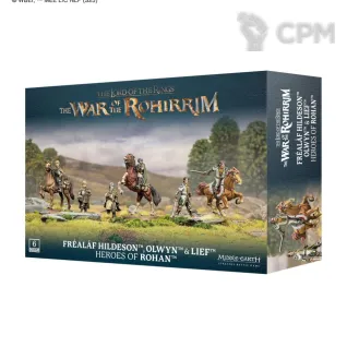 Описание картинки [ПРЕДЗАКАЗ] Frealaf Hildeson, Olwyn &amp; Lief, Heroes of Rohan от MiniaturesFAN по цене 7 828руб | Свободный Рынок Миниатюр - СРМ