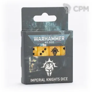 Описание картинки [ПРЕДЗАКАЗ] Imperial Knight Dice Set от MiniaturesFAN по цене 4 468руб | Свободный Рынок Миниатюр - СРМ