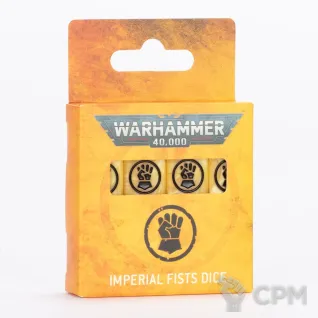 Описание картинки [ПРЕДЗАКАЗ] Imperial Fists Dice Set от MiniaturesFAN по цене 4 468руб | Свободный Рынок Миниатюр - СРМ
