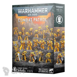 Описание картинки [ПРЕДЗАКАЗ] Combat Patrol: Imperial Fists от MiniaturesFAN по цене 22 388руб | Свободный Рынок Миниатюр - СРМ