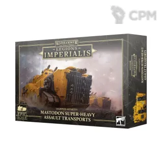 Описание картинки [Предзаказ] Mastodon Super-heavy Assault Transports от MiniaturesFAN по цене 7 268руб | Свободный Рынок Миниатюр - СРМ