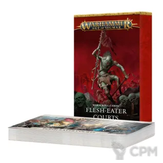 Описание картинки [Предзаказ] Warscroll Cards: Flesh-eater Courts от MiniaturesFAN по цене 4 444руб | Свободный Рынок Миниатюр - СРМ