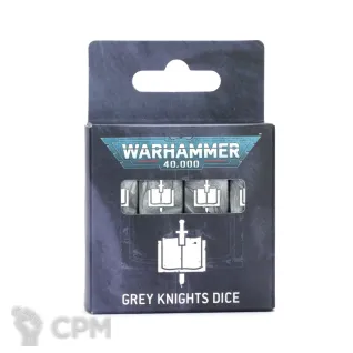 Описание картинки [ПРЕДЗАКАЗ] Grey Knights Dice Set от MiniaturesFAN по цене 3 931руб | Свободный Рынок Миниатюр - СРМ