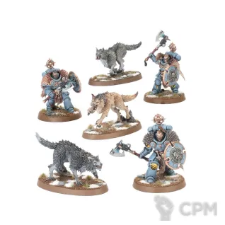 Описание картинки [Предзаказ] Wolf Guard Headtakers от MiniaturesFAN по цене 7 140руб | Свободный Рынок Миниатюр - СРМ