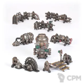 Описание картинки [Предзаказ] Warhammer Necromunda: Zone Mortalis Factoria Pipes от MiniaturesFAN по цене 6 048руб | Свободный Рынок Миниатюр - СРМ