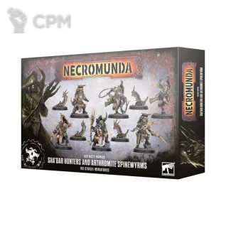 Описание картинки [Предзаказ] Sha’dar Hunters and Anthromite Spinewyrms от MiniaturesFAN по цене 5 460руб | Свободный Рынок Миниатюр - СРМ