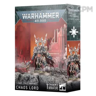 Описание картинки [Предзаказ] Chaos Space Marines – Chaos Lord от MiniaturesFAN по цене 4 536руб | Свободный Рынок Миниатюр - СРМ