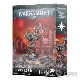 Описание картинки [Предзаказ] Chaos Lord with Jump Pack от MiniaturesFAN по цене 4 536руб | Свободный Рынок Миниатюр - СРМ