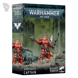 Описание картинки [Предзаказ] Blood Angels Captain от MiniaturesFAN по цене 4 872руб | Свободный Рынок Миниатюр - СРМ