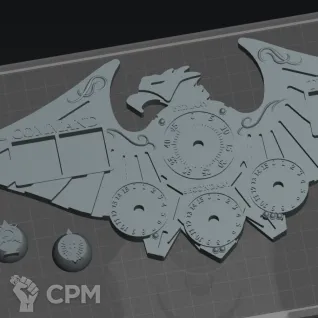 Описание картинки Custodes Tracker от Destr по цене 1 400руб | Свободный Рынок Миниатюр - СРМ