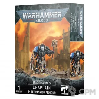 Описание картинки [Предзаказ] Chaplain in Terminator Armour от MiniaturesFAN по цене 4 872руб | Свободный Рынок Миниатюр - СРМ