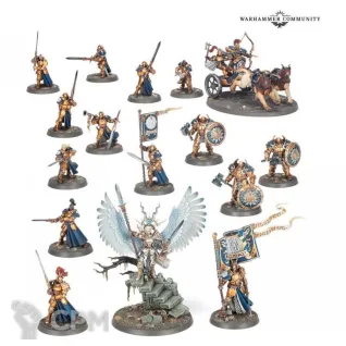 Описание картинки [Предзаказ] Spearhead: Stormcast Eternals от MiniaturesFAN по цене 17 908руб | Свободный Рынок Миниатюр - СРМ