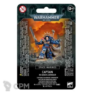 Описание картинки [Предзаказ] Space Marines Captain in Gravis Armour от MiniaturesFAN по цене 4 536руб | Свободный Рынок Миниатюр - СРМ