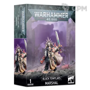 Описание картинки [Предзаказ] Black Templars Marshal от MiniaturesFAN по цене 4 200руб | Свободный Рынок Миниатюр - СРМ