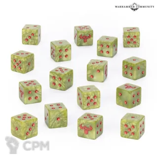Описание картинки [Предзаказ] Orks Dice Set от MiniaturesFAN по цене 4 681руб | Свободный Рынок Миниатюр - СРМ