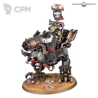 Описание картинки [Предзаказ] Big Mek Dakkarig от MiniaturesFAN по цене 8 316руб | Свободный Рынок Миниатюр - СРМ