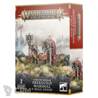 Описание картинки [Предзаказ] Freeguild Marshal &amp; Relic Envoy от MiniaturesFAN по цене 4 872руб | Свободный Рынок Миниатюр - СРМ
