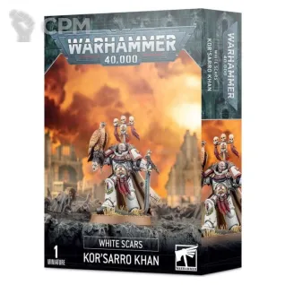 Описание картинки [Предзаказ] White Scars Korsarro Khan от MiniaturesFAN по цене 4 872руб | Свободный Рынок Миниатюр - СРМ