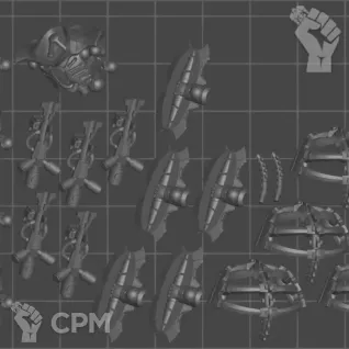 Описание картинки Расширенный отряд Triarch Praetorians + Битсы (закачка) от WAAAAAAGHshop по цене 1 200руб | Свободный Рынок Миниатюр - СРМ