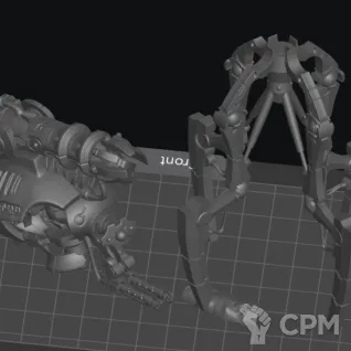 Описание картинки Canoptek Doomstalker (скан) от WAAAAAAGHshop по цене 700руб | Свободный Рынок Миниатюр - СРМ