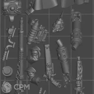 Описание картинки Sydonian Dragoons With Radium Jezzails (скан) от WAAAAAAGHshop по цене 600руб | Свободный Рынок Миниатюр - СРМ