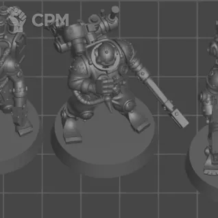 Описание картинки Servitor Battleclade от WAAAAAAGHshop по цене 600руб | Свободный Рынок Миниатюр - СРМ