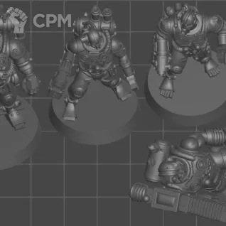 Описание картинки Servitor Battleclade от WAAAAAAGHshop по цене 600руб | Свободный Рынок Миниатюр - СРМ